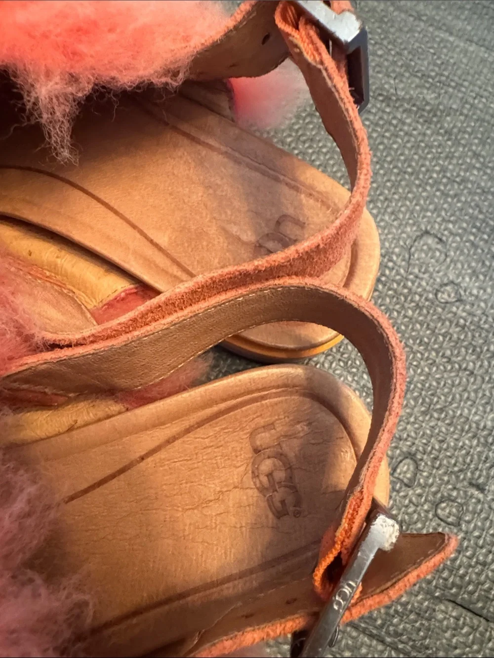 UGG plush faux